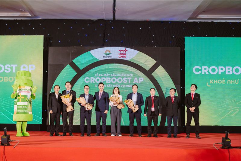 新朝陽攜手越南Minh Long Agro成功舉辦天然生物刺激素Cropboost AP（黃芪多糖）上市發布會